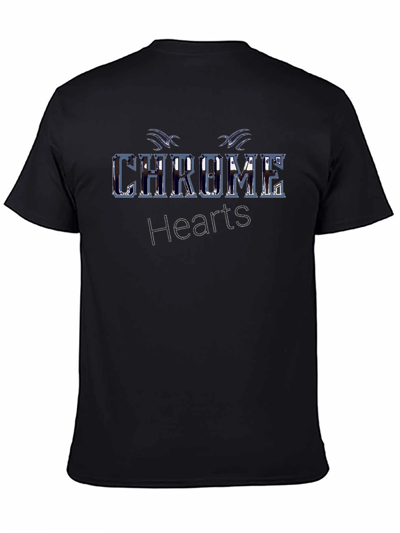Chrome Hearts Inspired Mens Black T-Shirt